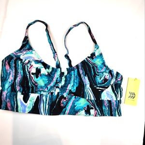 All In Motion Surf Swim Top Sz Lg